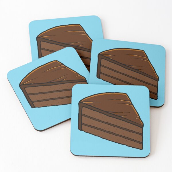 Item preview, Chocolate Cake Slice designed and sold by jonmlam.