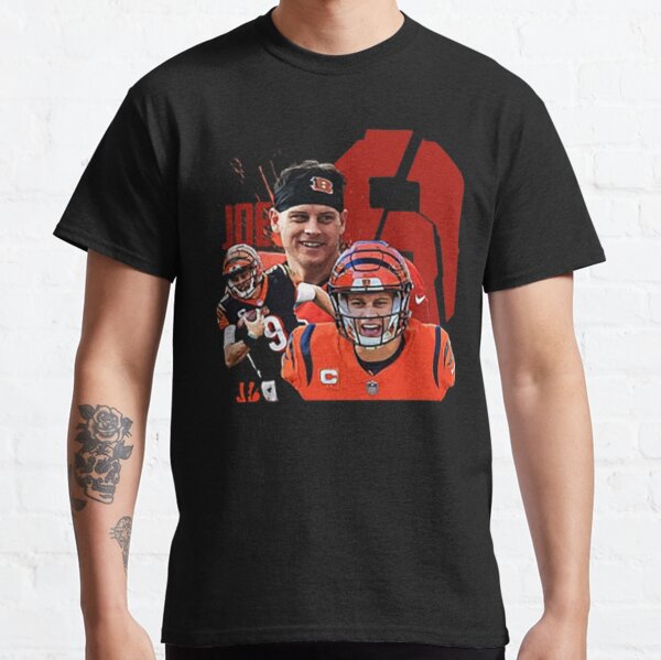 FL Team Apparel Youth Cincinnati Bengals Joe Burrow #9 Drip Shirt