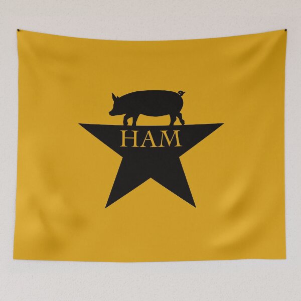 Item preview, A Ham on a Star designed and sold by ShikitaMakes.