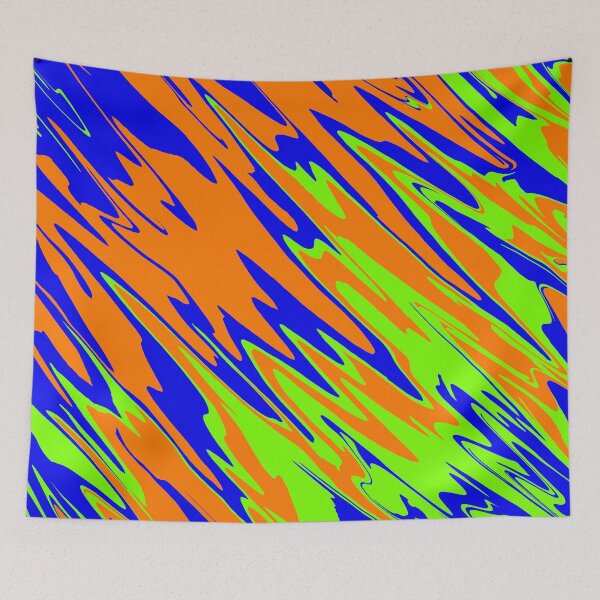 Item preview, Spray Paint Orange Blue Lime  designed and sold by blakcirclegirl.