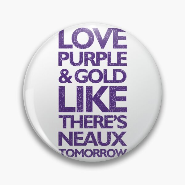 Item preview, Purple _ Gold Neaux Tomorrow Graphic Tee   designed and sold by OrlandoPolke.