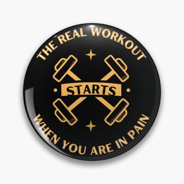 Item preview,  The Real Workout (black) designed and sold by BladaDesign.