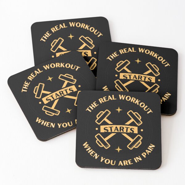 Item preview,  The Real Workout (black) designed and sold by BladaDesign.