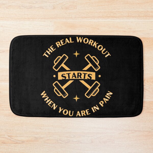 Item preview,  The Real Workout (black) designed and sold by BladaDesign.