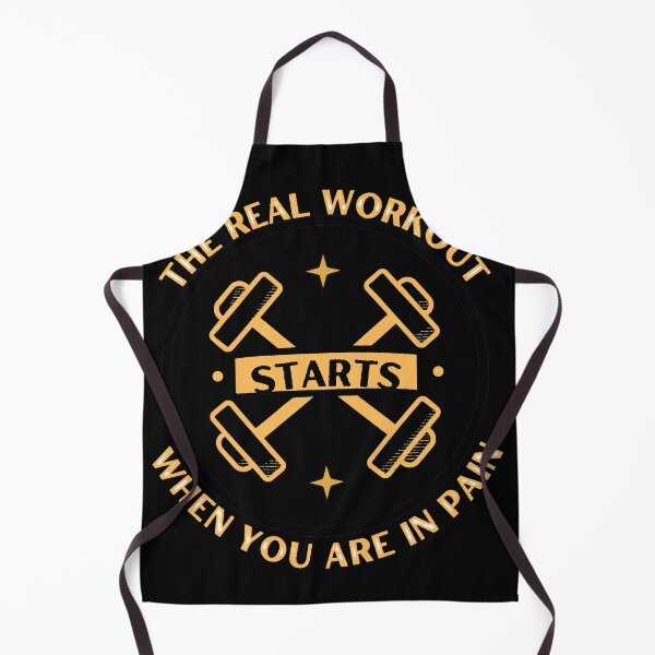 Item preview,  The Real Workout (black) designed and sold by BladaDesign.