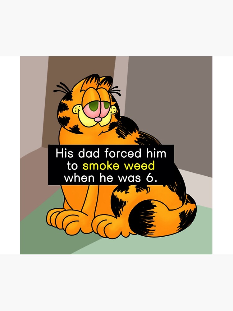 Men's Garfield World's Greatest Cat Dad Jon Arbuckle Graphic Tee Beige  Medium 