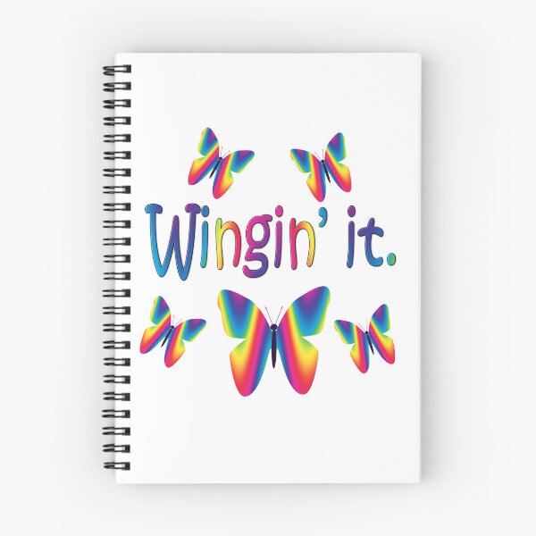 Item preview, Wingin It with Rainbow Butterflies designed and sold by Karen Simon.