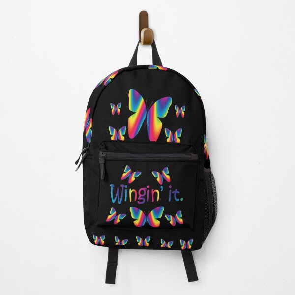 Item preview, Wingin It with Rainbow Butterflies designed and sold by Karen Simon.