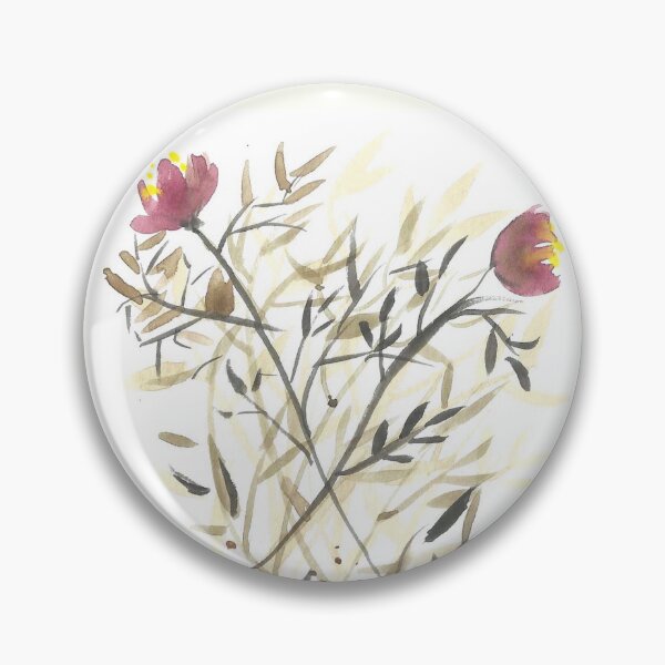 Item preview, Flores de otoño rosa designed and sold by Amanda Gene Mullen.