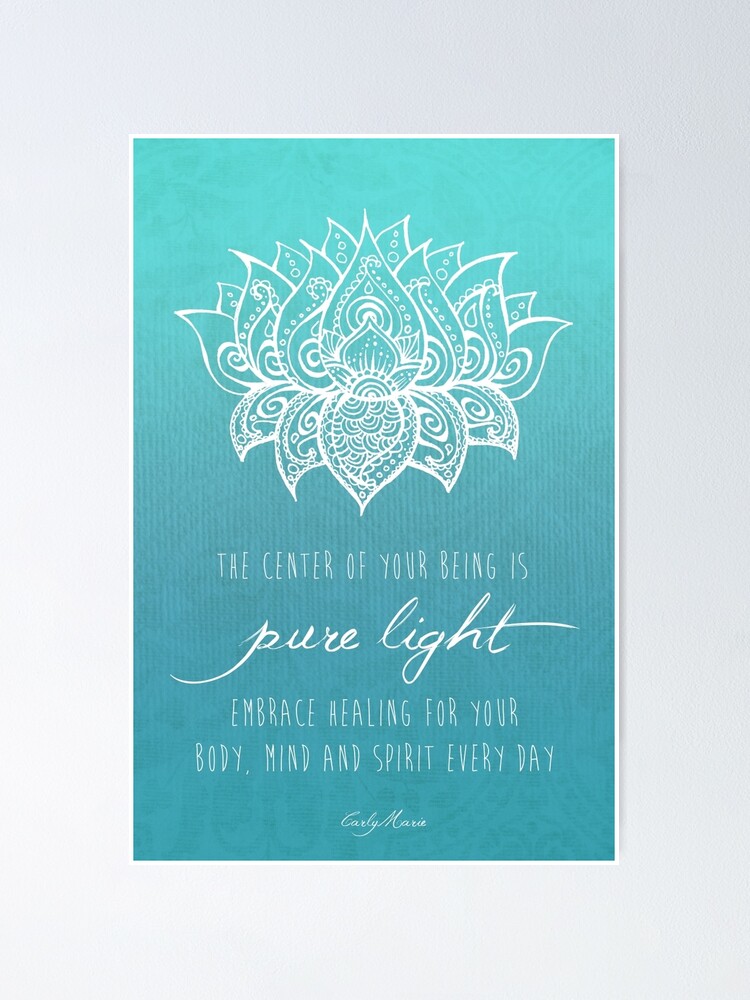 Alternate view of Your Pure Light Poster