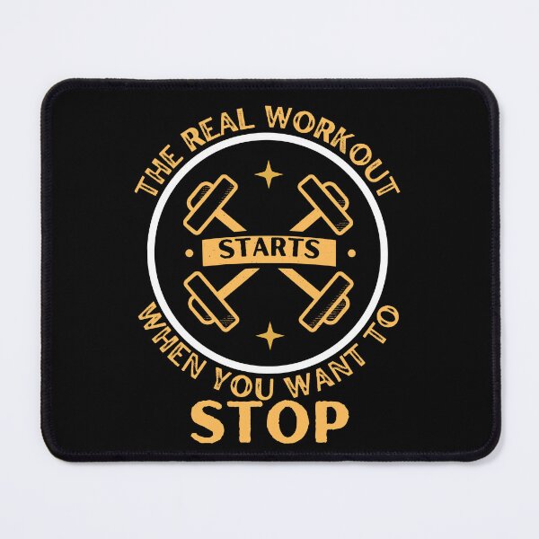 Item preview, Copy of  The Real Workout (stop) designed and sold by BladaDesign.