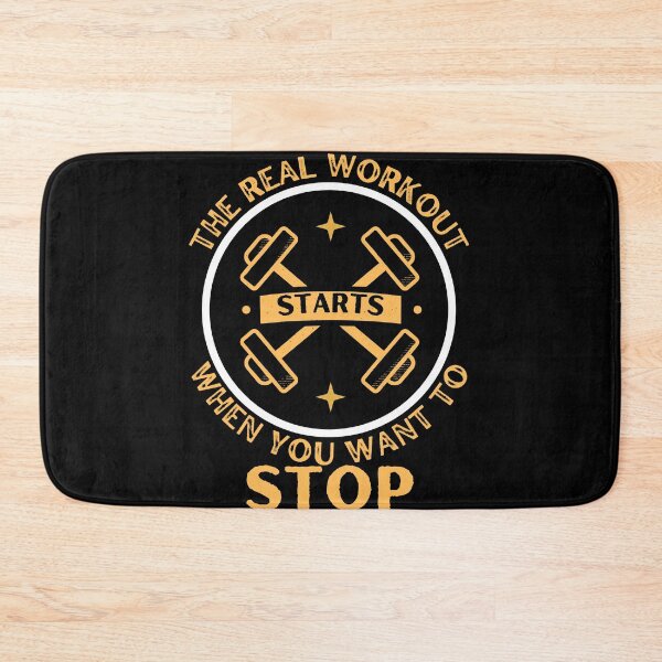 Item preview, Copy of  The Real Workout (stop) designed and sold by BladaDesign.
