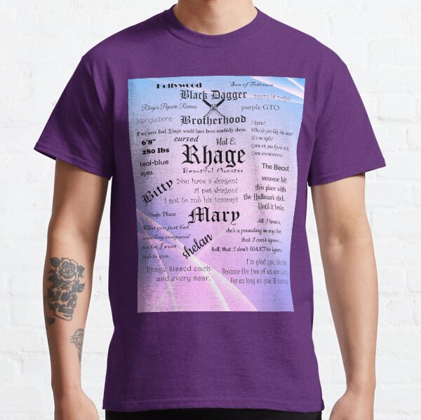 Rhage Black Dagger Brotherhood - I do not own the rights to this character all credit to the author J.R Ward Classic T-Shirt