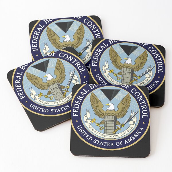 Item preview, federal bureau of control logo   designed and sold by steveward5.