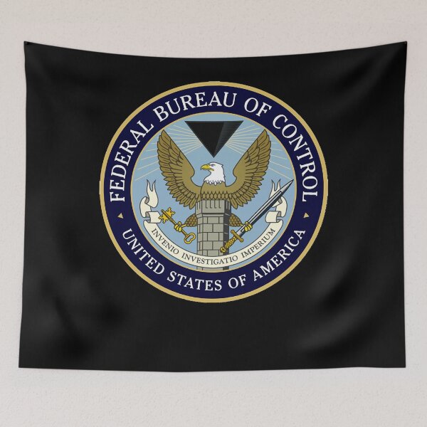 Item preview, federal bureau of control logo   designed and sold by steveward5.