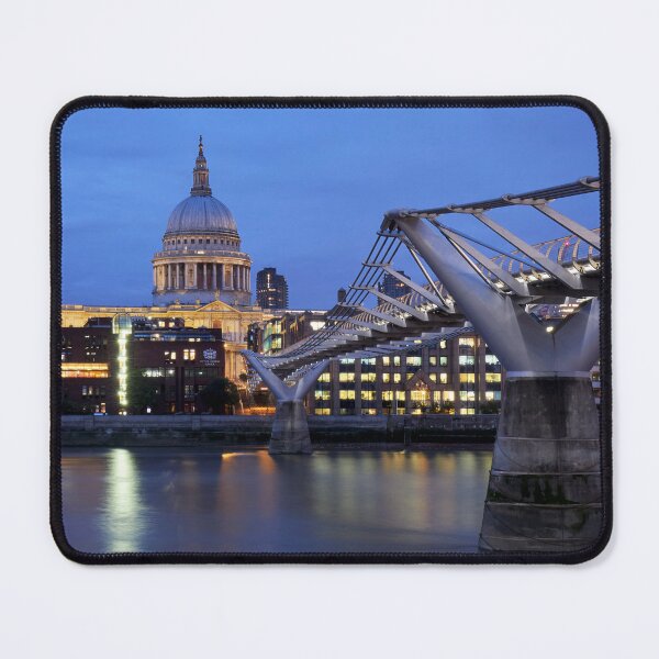 Item preview, St Paul's Cathedral and the Millenium Bridge (London) designed and sold by stevewhitephoto.