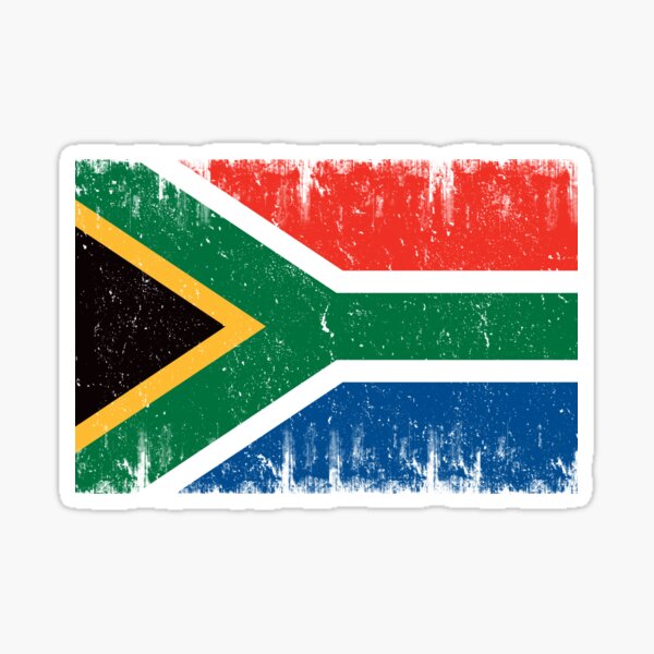 South Africa Flag Stickers For Sale | Redbubble