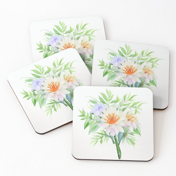 Item preview, Watercolor Flower - The Bouquet designed and sold by Beastlykitty.