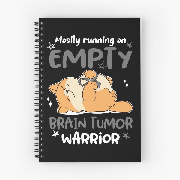 Item preview, Mostly running on Empty Brain Tumor Warrior designed and sold by ElizabethS809.