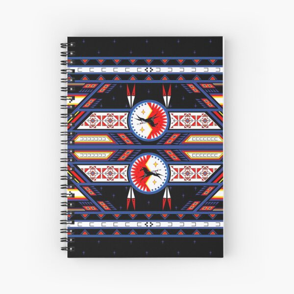 War Horse Shield Spiral Notebook