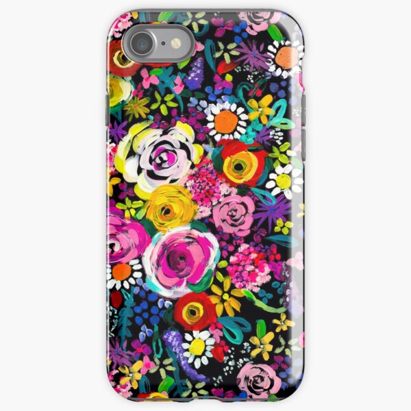 Item preview, Les Fleurs Vibrant Floral Painting Print designed and sold by The Artwerks.