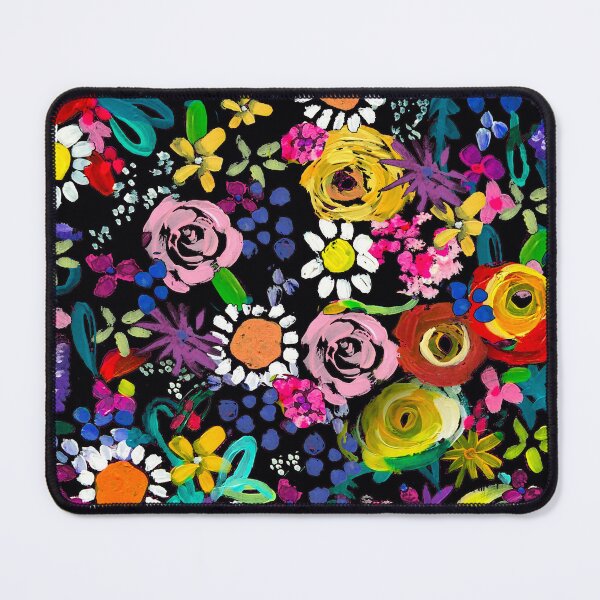 Item preview, Les Fleurs Vibrant Floral Painting Print designed and sold by The Artwerks.