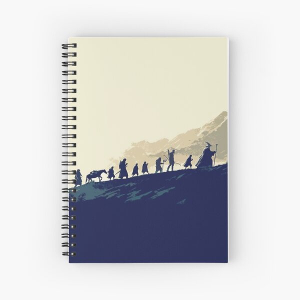 Walkin to the moon Spiral Notebook