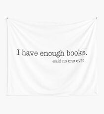 Tela decorativa SUFICIENTES LIBROS