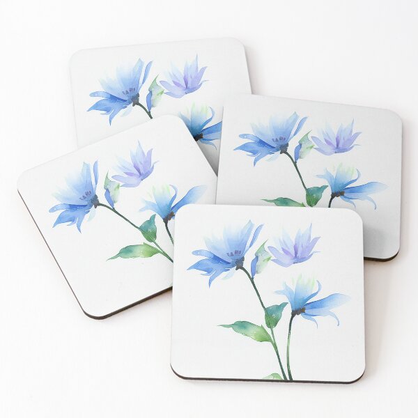 Item preview, Watercolor Flowers - The Stream designed and sold by Beastlykitty.