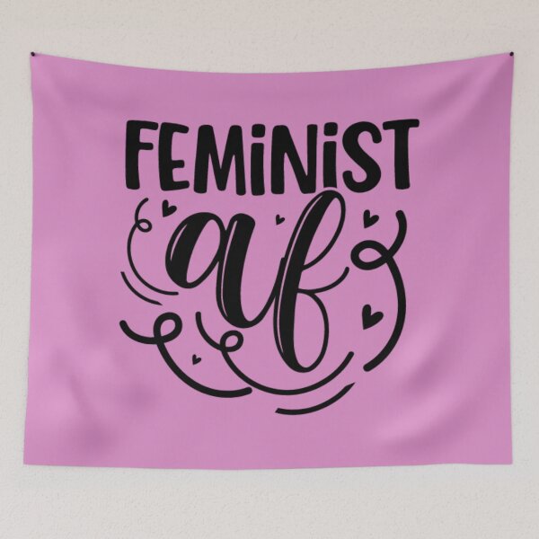 Item preview, Feminist AF designed and sold by pugmom4.