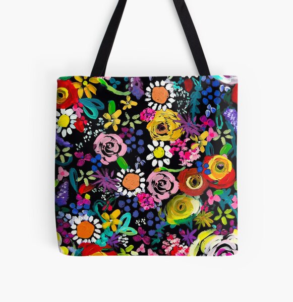 Girls' Canvas Photo Print Zipper Tote Bag - art class™ Cream