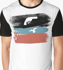 Guns and Peace - T-Shirt Graphic T-Shirt