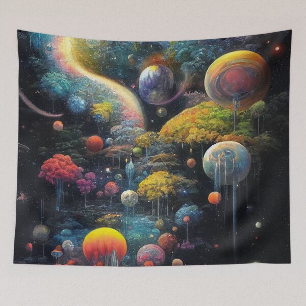 Item preview, Cosmic Garden designed and sold by AI-Art-and-I.