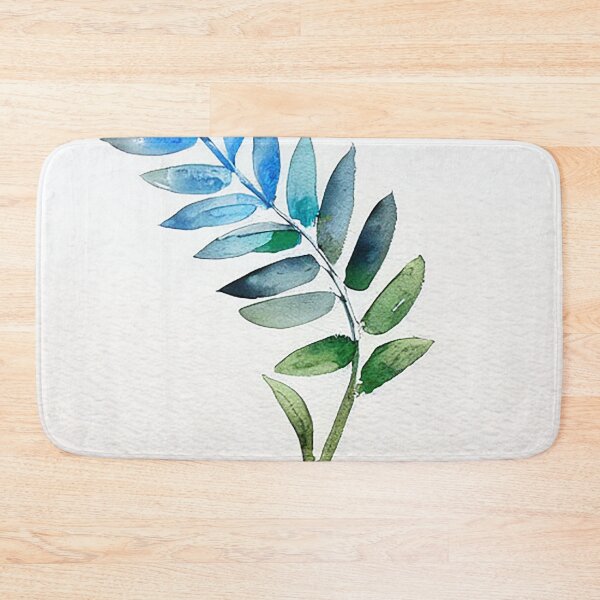Item preview, Blue Watercolor Flowers - Stemming Blue designed and sold by Beastlykitty.