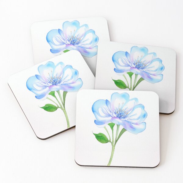 Item preview, Watercolor Flower - Crystal Lake designed and sold by Beastlykitty.