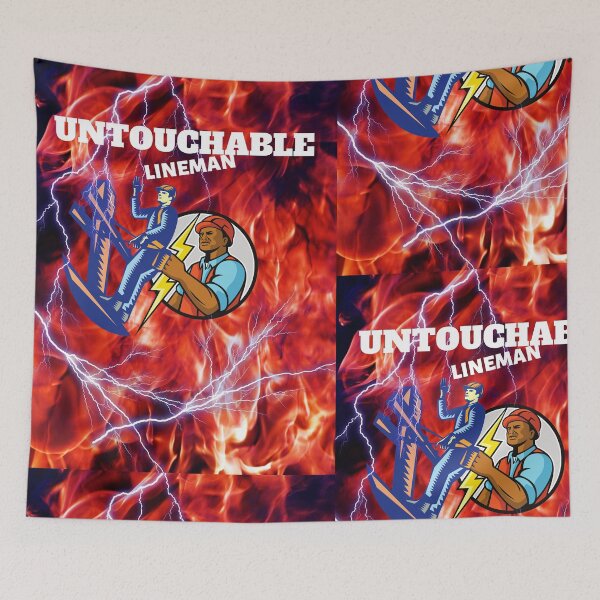 Item preview, UNTOUCHABLE LINEMAN designed and sold by mericka.