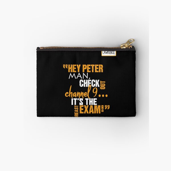 Item preview, Hey Peter man, check out channel 9...its the breast exam! - Lawrence, Office Space designed and sold by Sticker Up.