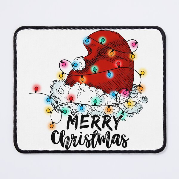 Item preview, merry christmas 2022 santa hat light tree designed and sold by hieuhieustore.