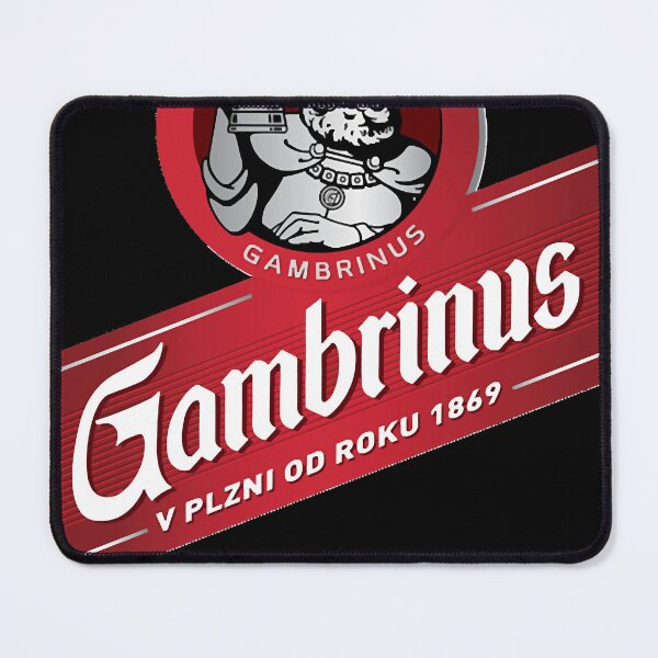 Item preview, Gambrinus Wood Original Beer logo Dibujos logo designed and sold by sandrbin.