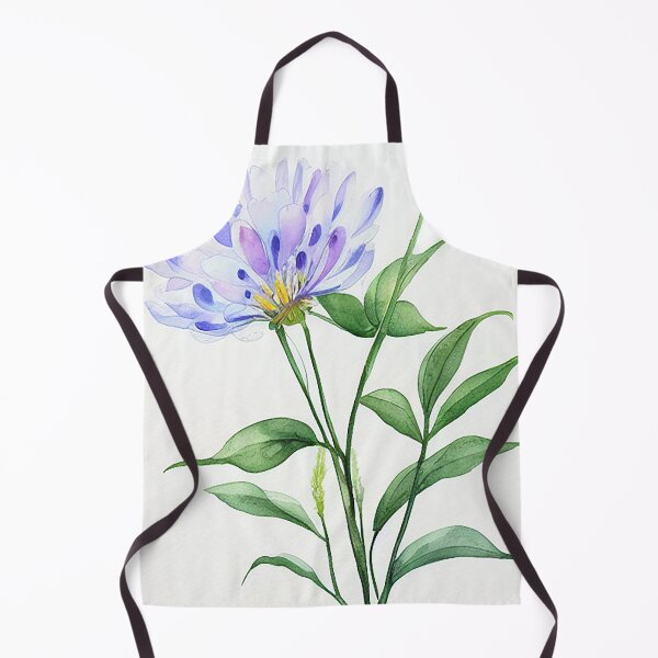 Item preview, Blue Watercolor Flower - Spotted designed and sold by Beastlykitty.