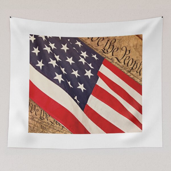 Item preview, We The People American Flag designed and sold by PetsandBeyond.