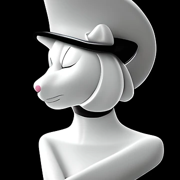 Artwork thumbnail, Fancy Cat by TiltedCode