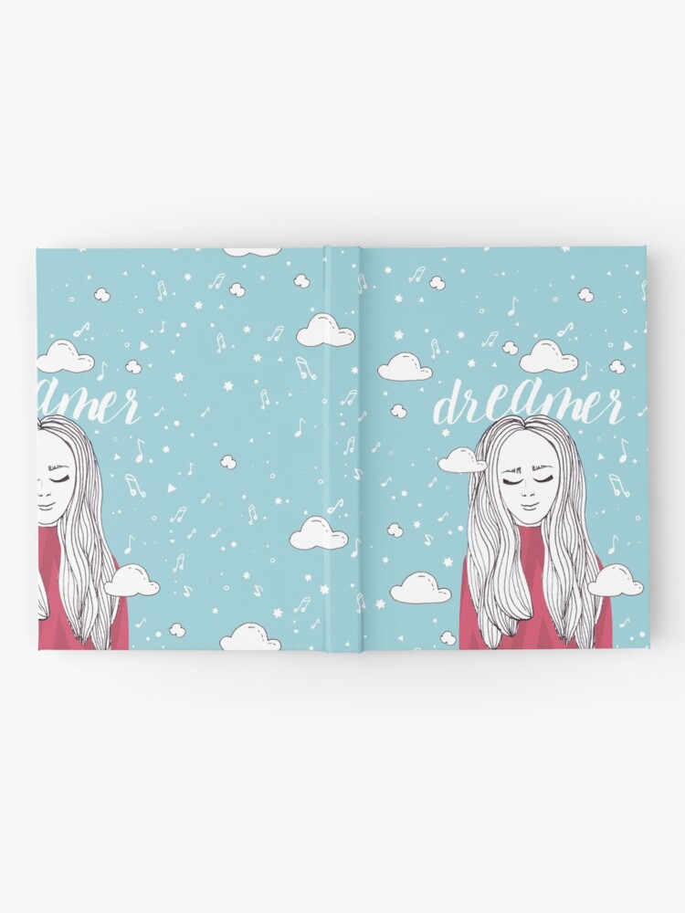 Alternate view of Dreamer Girl - Illustration Hardcover Journal