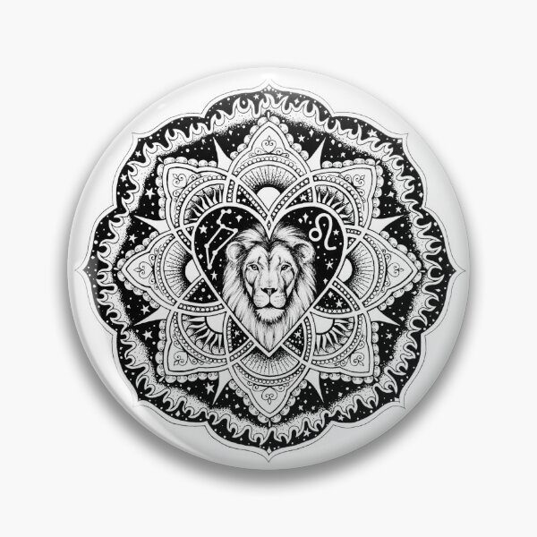 Item preview, Leo Zodiac Mandala designed and sold by atirahope.