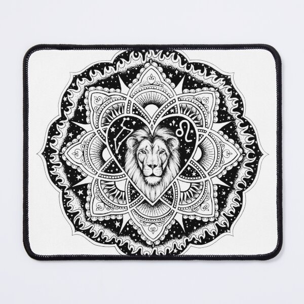 Item preview, Leo Zodiac Mandala designed and sold by atirahope.
