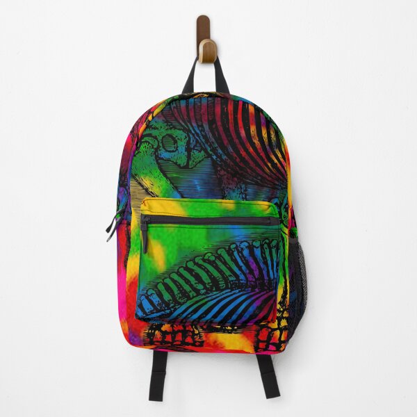Item preview, Tie Dye Mammoth Skeleton designed and sold by HofmannsStamps.