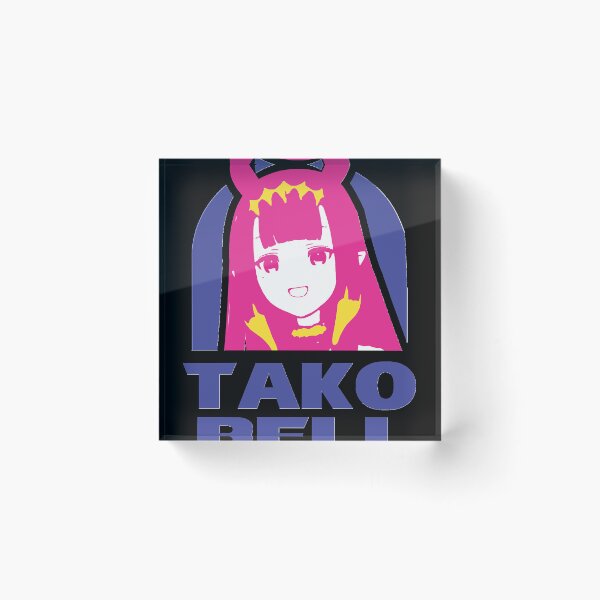 Item preview, Hololive ES Ina TAKO BELL Logo Parodia designed and sold by sandrbin.
