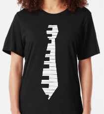 The Piano-key Necktie Slim Fit T-Shirt