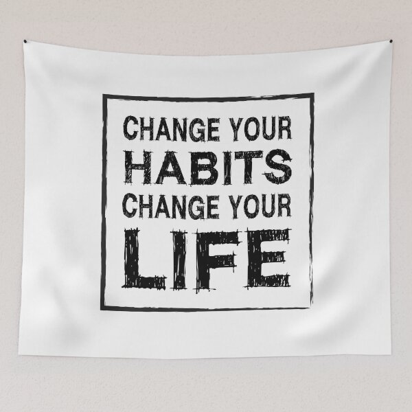 Item preview, Change Your Habits Change Your Life designed and sold by Chamika69.