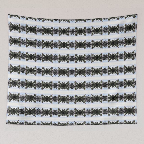 Item preview, White crowned sparrow in a blue blossom Ceanothus Thyrsiflorus bush 2 designed and sold by Dawna Morton.